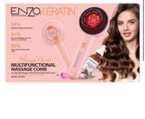 مشط مساج فروة الشعر مع الزيت